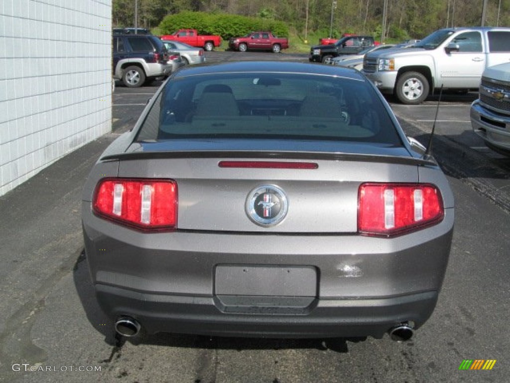 2011 Mustang V6 Coupe - Sterling Gray Metallic / Charcoal Black photo #8