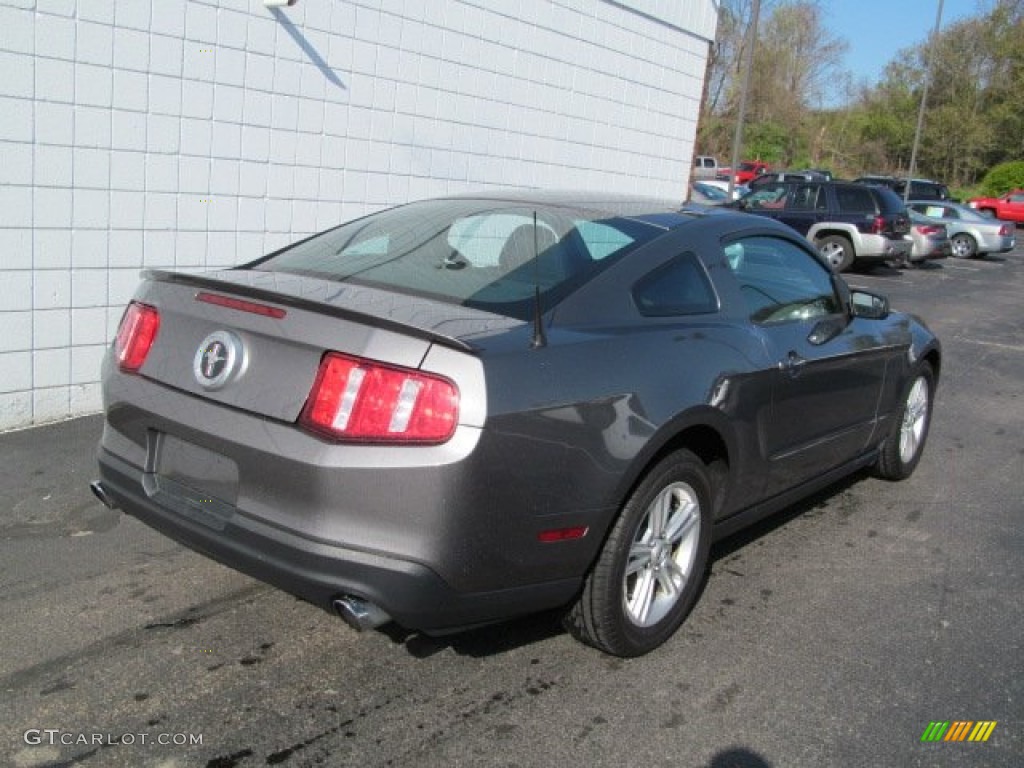 2011 Mustang V6 Coupe - Sterling Gray Metallic / Charcoal Black photo #9