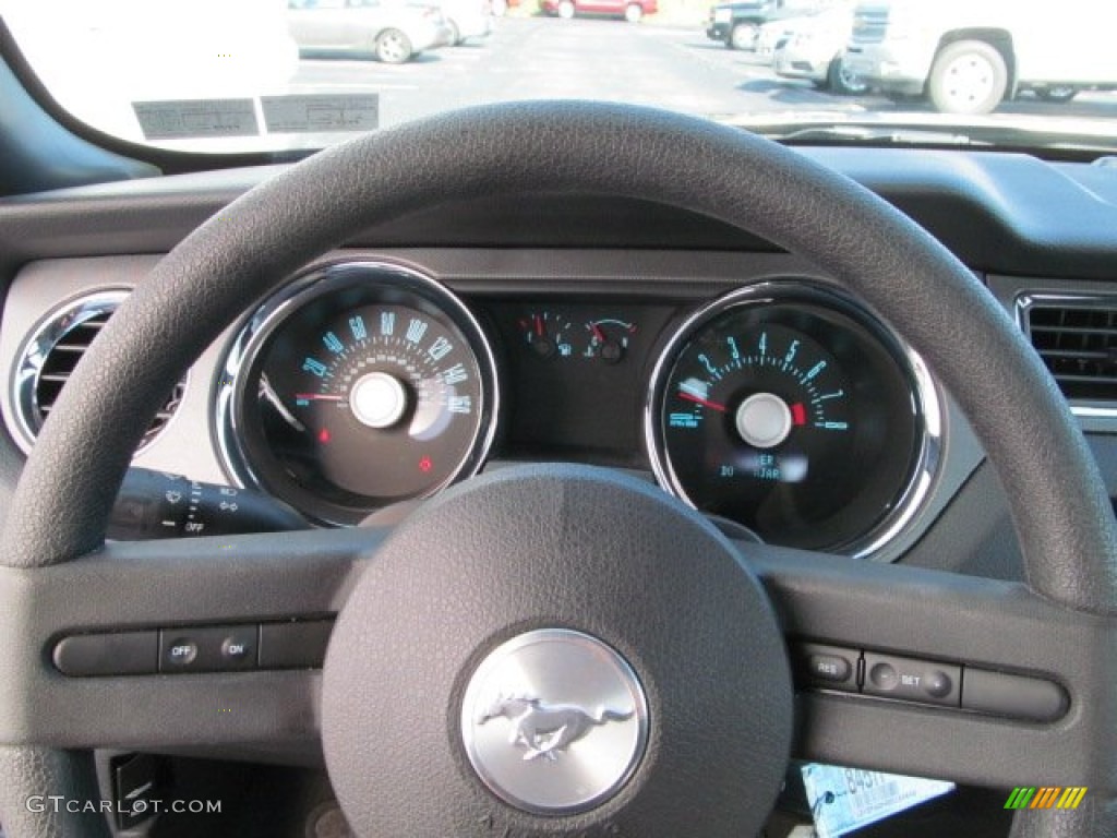 2011 Mustang V6 Coupe - Sterling Gray Metallic / Charcoal Black photo #17