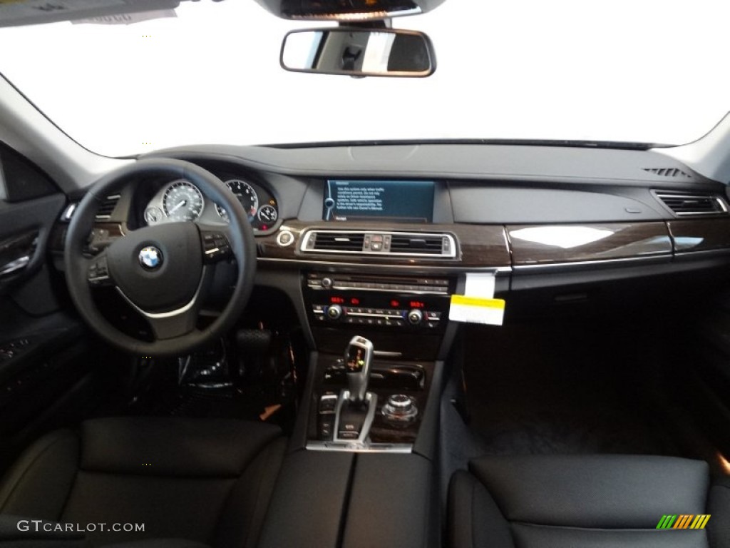 2012 BMW 7 Series 750Li xDrive Sedan Black Dashboard Photo #63804825