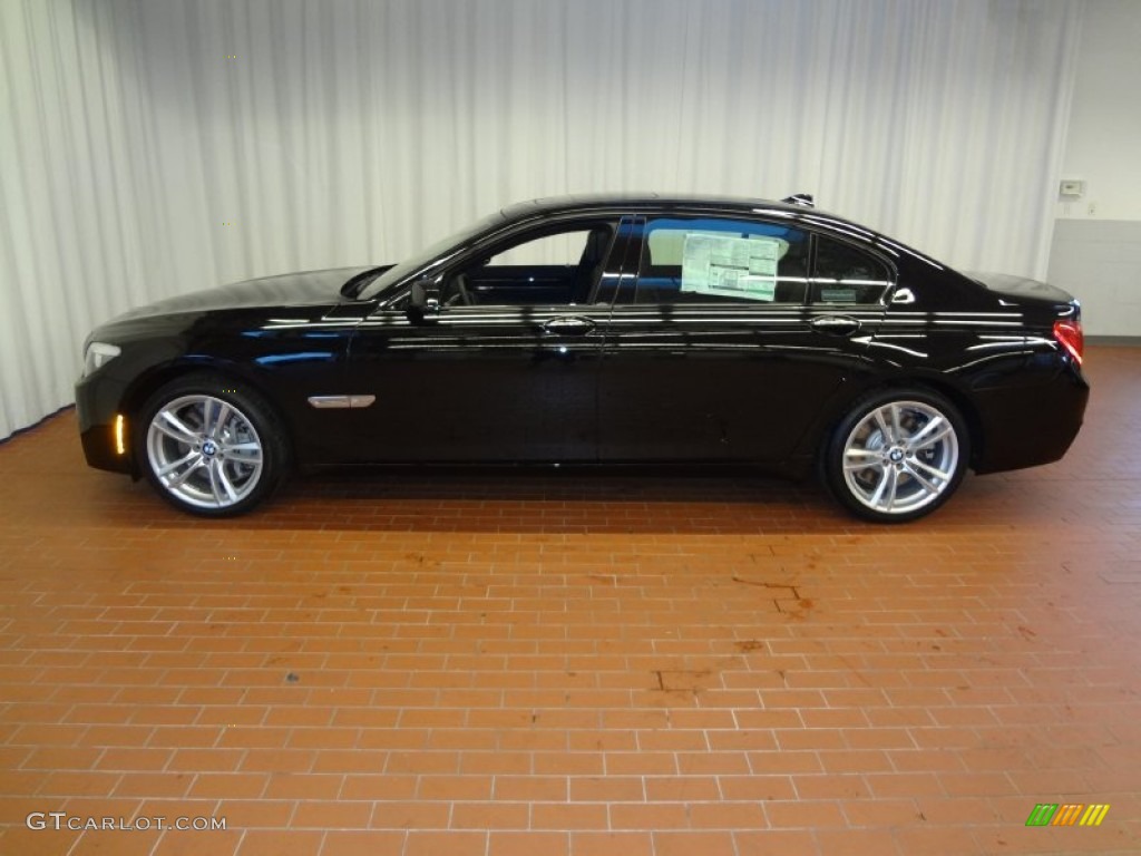Jet Black 2012 BMW 7 Series 750Li xDrive Sedan Exterior Photo #63804915