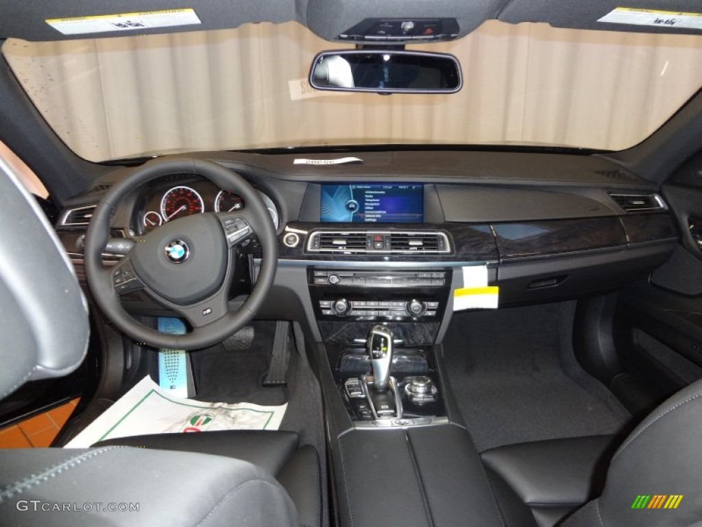 2012 BMW 7 Series 750Li xDrive Sedan Black Dashboard Photo #63804957