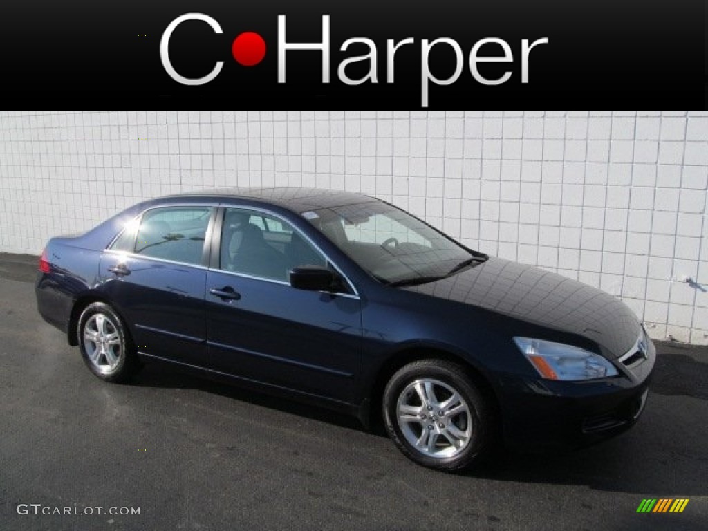 2006 Accord EX Sedan - Royal Blue Pearl / Gray photo #1