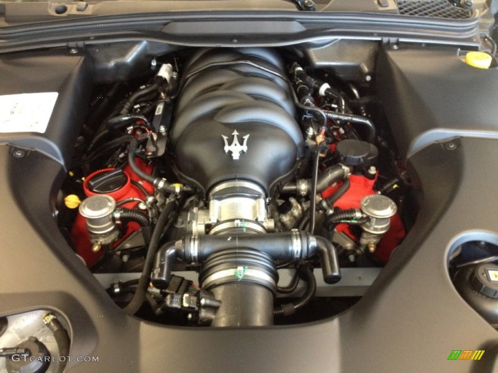 2012 Maserati GranTurismo S Automatic 4.7 Liter DOHC 32-Valve VVT V8 Engine Photo #63805440