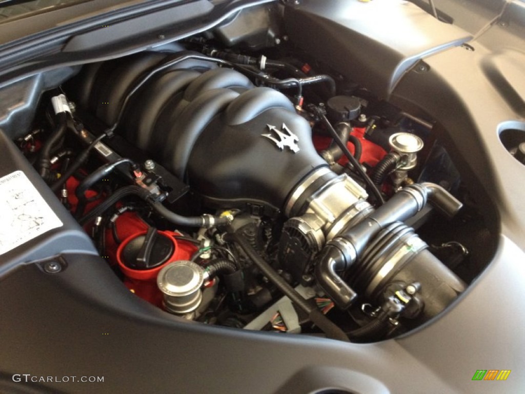 2012 Maserati GranTurismo S Automatic 4.7 Liter DOHC 32-Valve VVT V8 Engine Photo #63805449