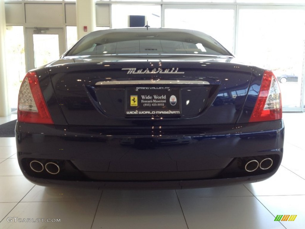 2012 Quattroporte S - Blu Oceano (Blue Metallic) / Avorio photo #6