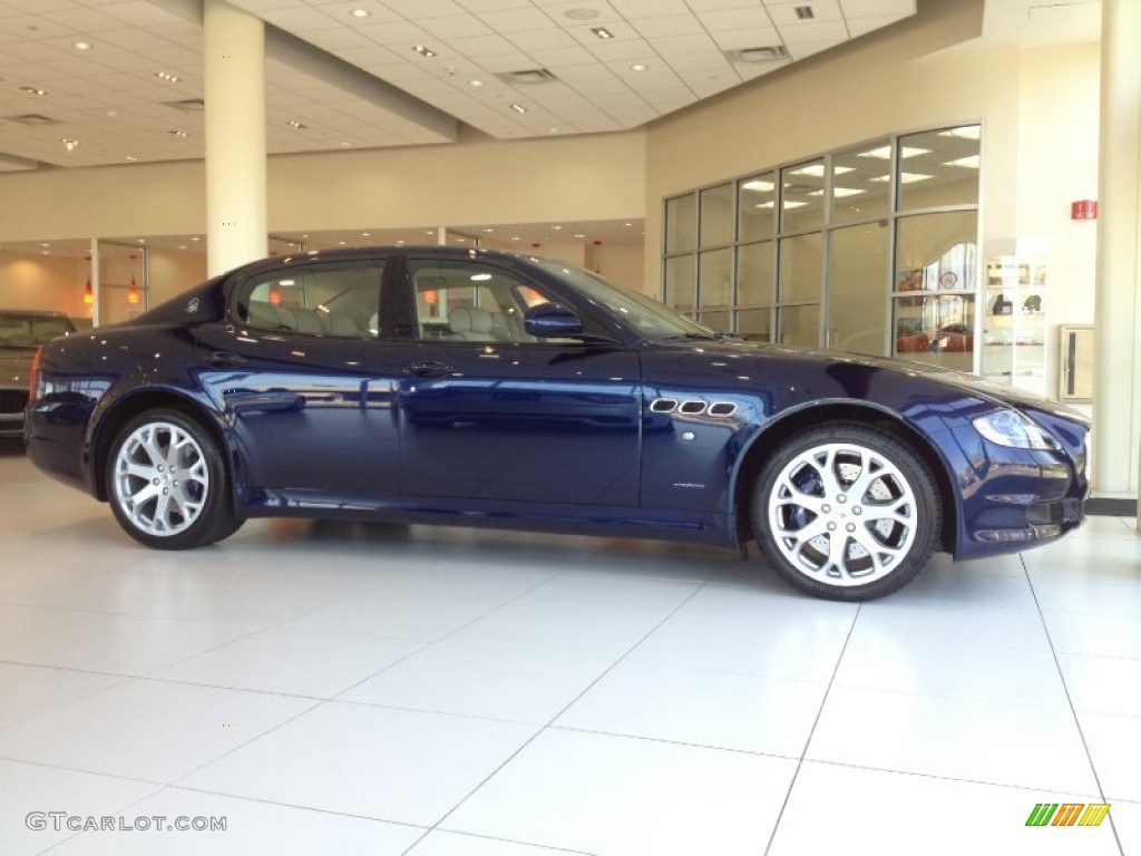 Blu Oceano (Blue Metallic) 2012 Maserati Quattroporte S Exterior Photo #63805675