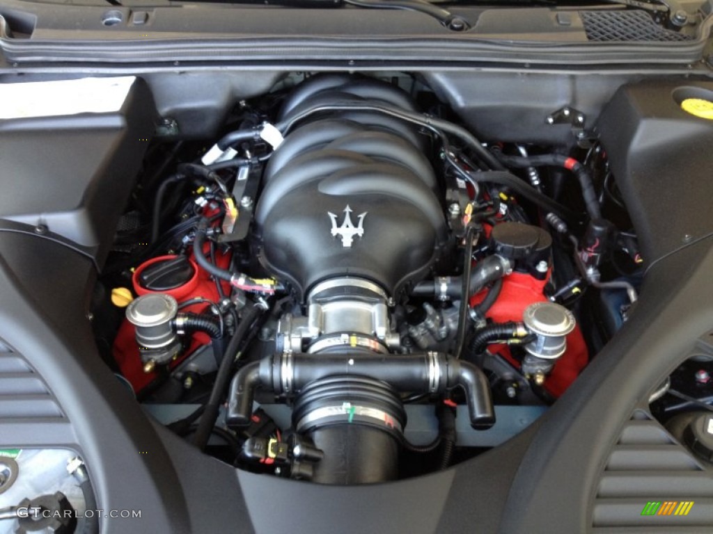 2012 Maserati Quattroporte S 4.7 Liter DOHC 32-Valve VVT V8 Engine Photo #63805709