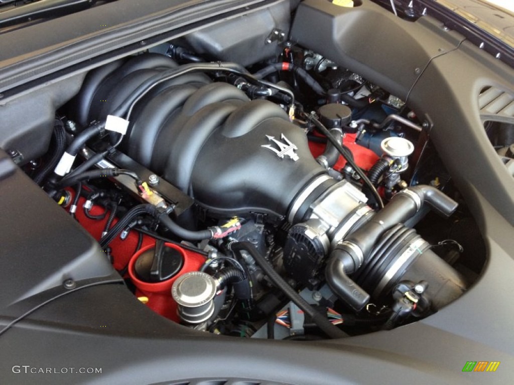 2012 Maserati Quattroporte S Engine Photos