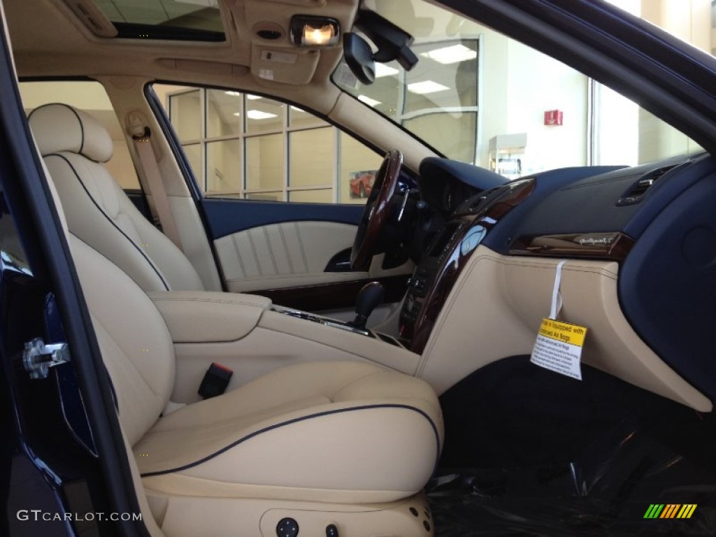 2012 Quattroporte S - Blu Oceano (Blue Metallic) / Avorio photo #15