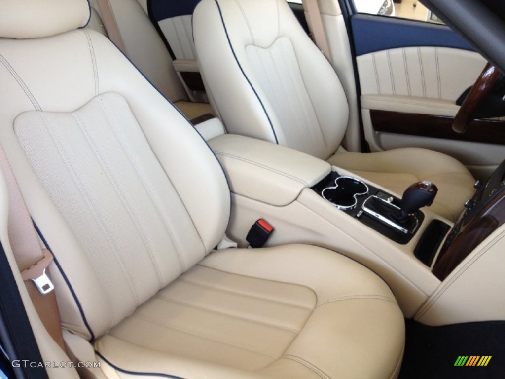 2012 Quattroporte S - Blu Oceano (Blue Metallic) / Avorio photo #18