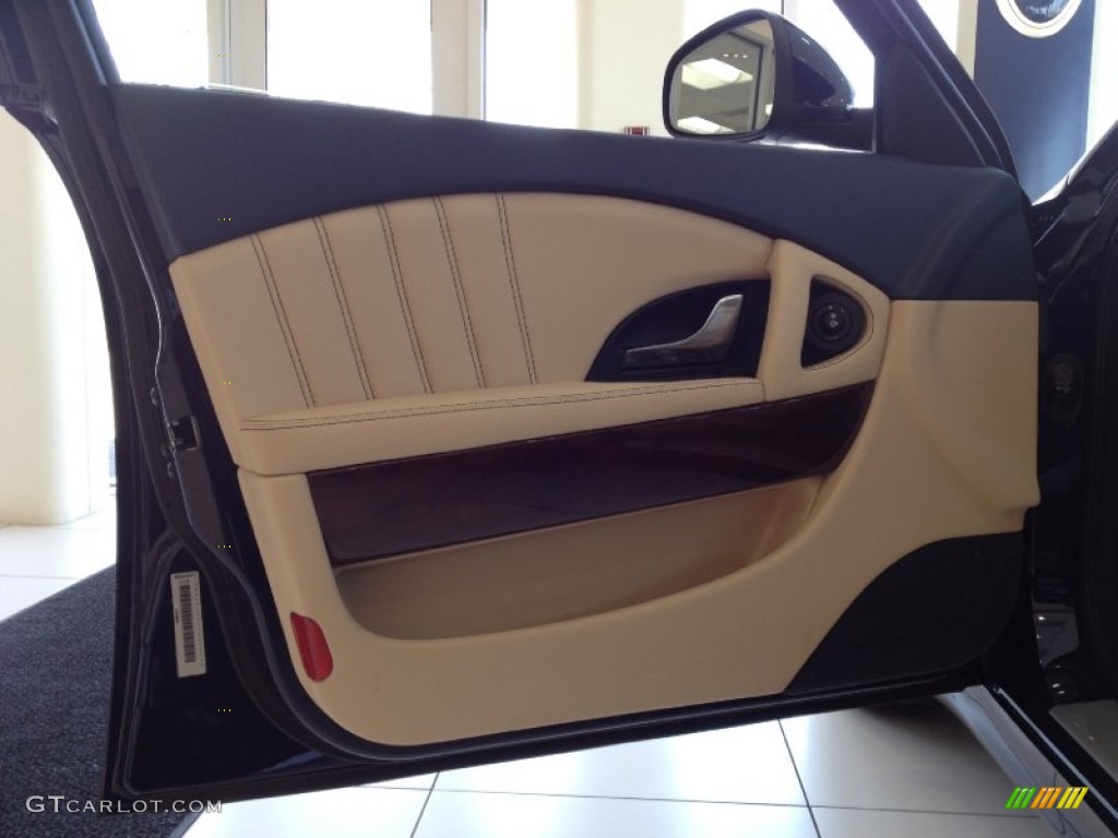 2012 Maserati Quattroporte S Avorio Door Panel Photo #63805790