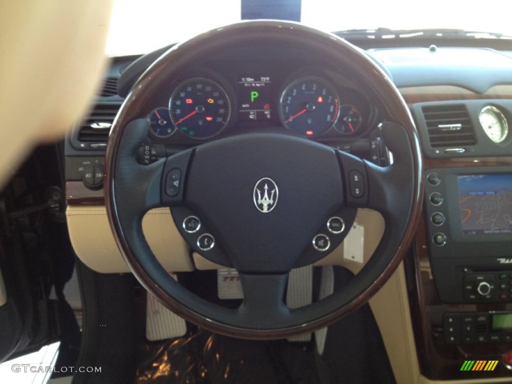 2012 Quattroporte S - Blu Oceano (Blue Metallic) / Avorio photo #25