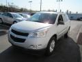 2010 Silver Ice Metallic Chevrolet Traverse LS AWD  photo #5