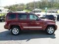 2009 Red Rock Crystal Pearl Jeep Liberty Limited 4x4  photo #6