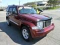2009 Red Rock Crystal Pearl Jeep Liberty Limited 4x4  photo #7