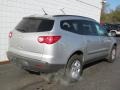 2010 Silver Ice Metallic Chevrolet Traverse LS AWD  photo #8