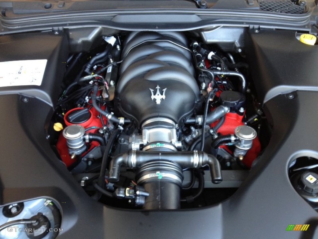 2012 Maserati GranTurismo S Automatic 4.7 Liter DOHC 32-Valve VVT V8 Engine Photo #63805973