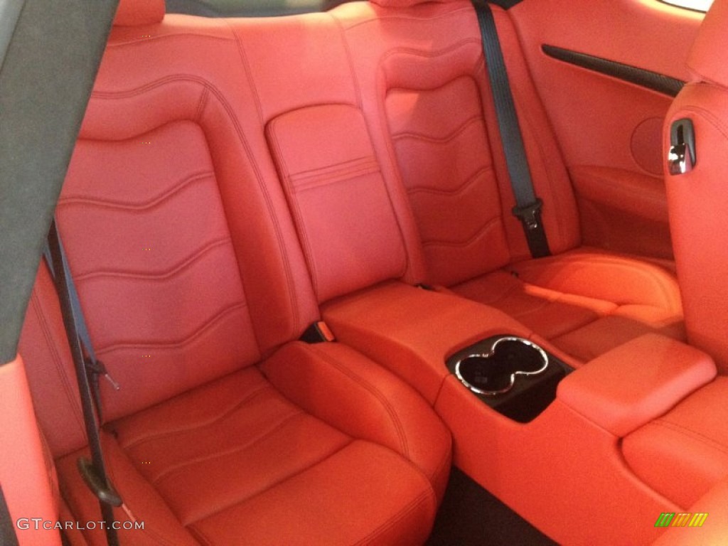 2012 Maserati GranTurismo MC Coupe Rear Seat Photo #63806262