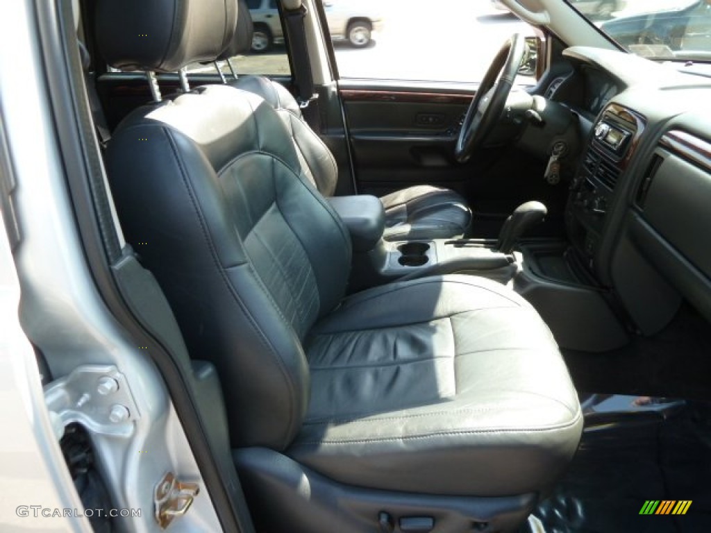 2004 Grand Cherokee Limited 4x4 - Bright Silver Metallic / Dark Slate Gray photo #13