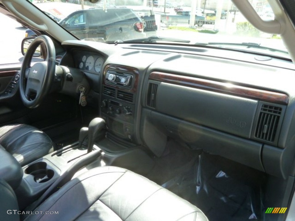 2004 Grand Cherokee Limited 4x4 - Bright Silver Metallic / Dark Slate Gray photo #14
