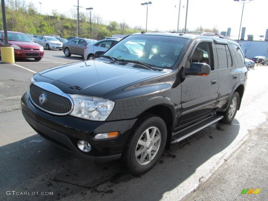 2004 Rainier CXL AWD - Black / Medium Pewter photo #6