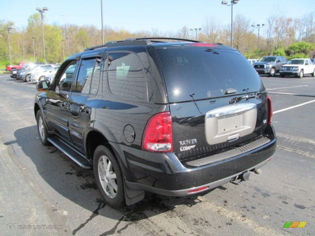 2004 Rainier CXL AWD - Black / Medium Pewter photo #7