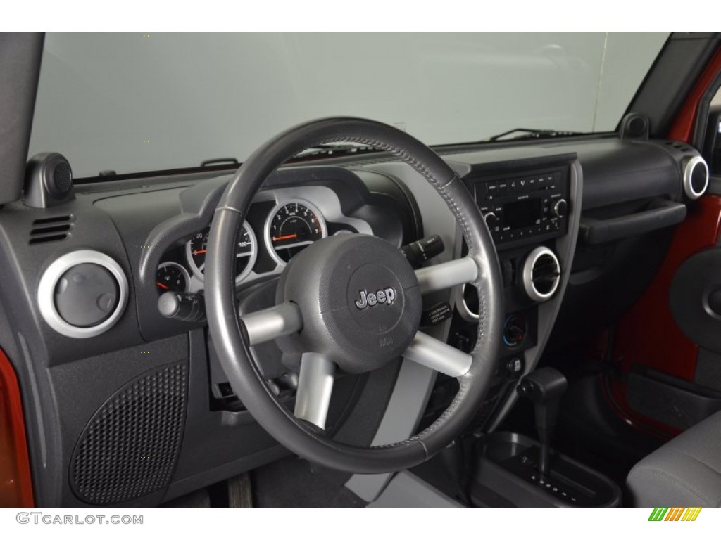 Dark Slate Gray/Medium Slate Gray Interior 2009 Jeep Wrangler Sahara 4x4 Photo #63809054