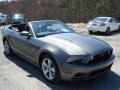 2013 Sterling Gray Metallic Ford Mustang GT Convertible  photo #2