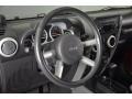 Dark Slate Gray/Medium Slate Gray Steering Wheel Photo for 2009 Jeep Wrangler #63809148