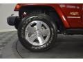 2009 Red Rock Crystal Pearl Coat Jeep Wrangler Sahara 4x4  photo #29