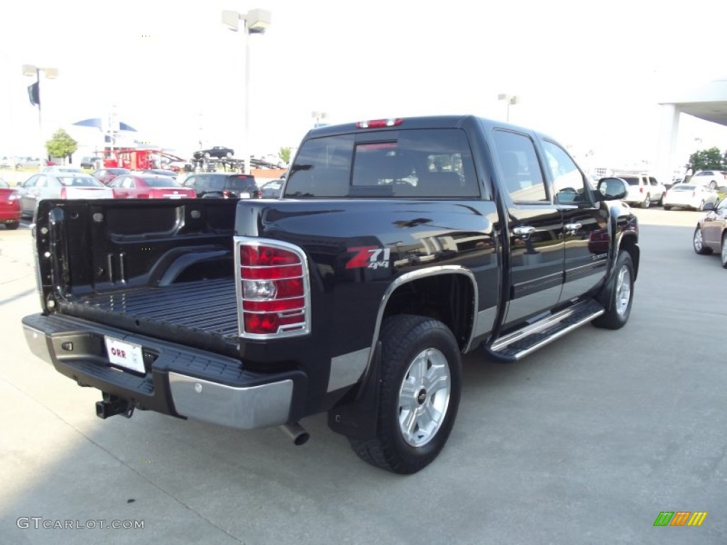 2010 Silverado 1500 LTZ Crew Cab 4x4 - Black / Ebony photo #3