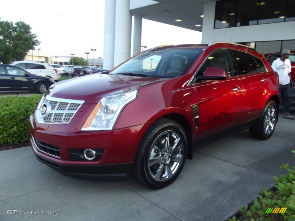2012 SRX Performance - Crystal Red Tintcoat / Shale/Brownstone photo #1