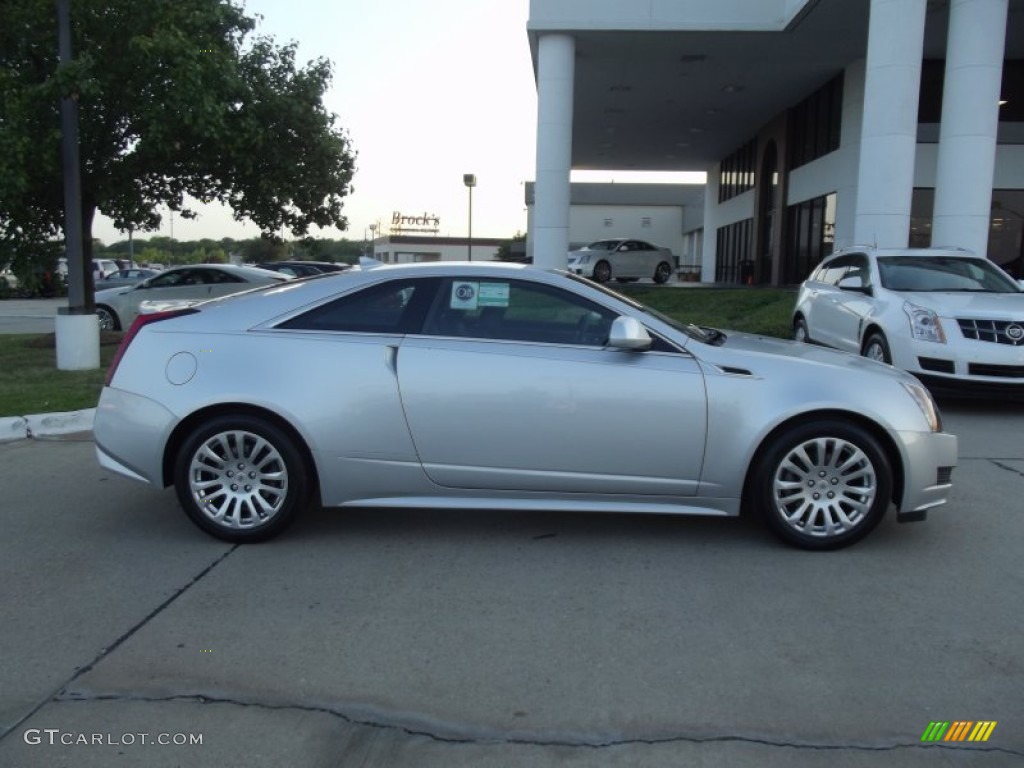 Radiant Silver Metallic 2012 Cadillac CTS Coupe Exterior Photo #63810975