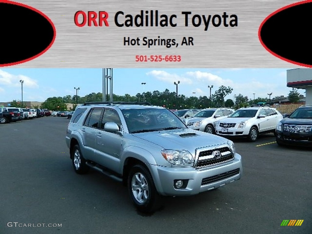 2008 4Runner Sport Edition - Titanium Metallic / Dark Charcoal photo #1