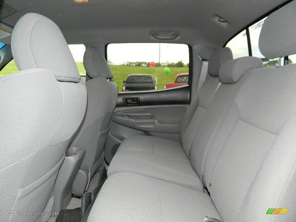 2009 Tacoma V6 TRD Double Cab 4x4 - Silver Streak Mica / Graphite Gray photo #11