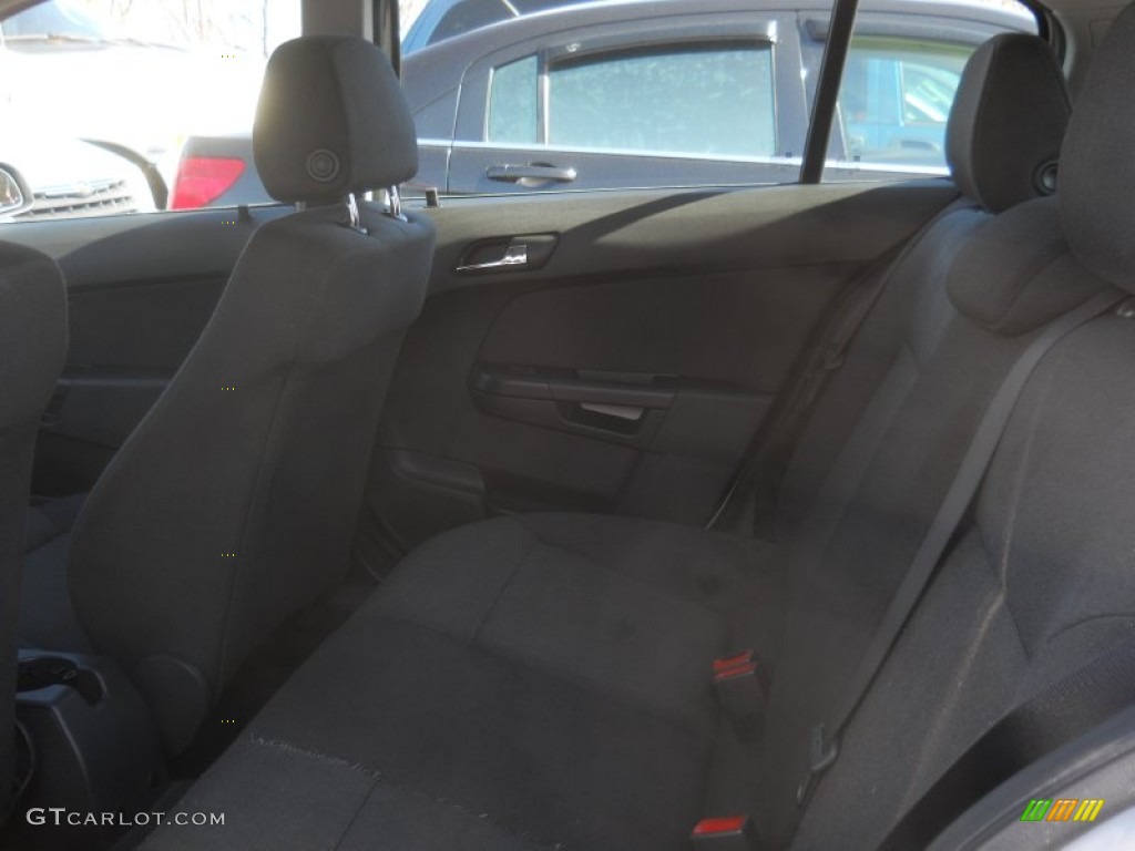 2008 Astra XE Sedan - Arctic White / Charcoal photo #8
