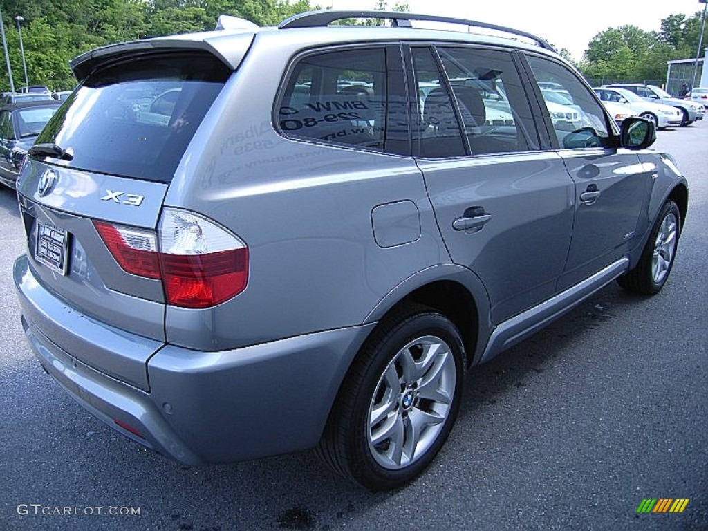 2010 X3 xDrive30i - Space Gray Metallic / Black photo #6