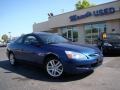 2004 Sapphire Blue Pearl Honda Accord EX V6 Coupe  photo #23