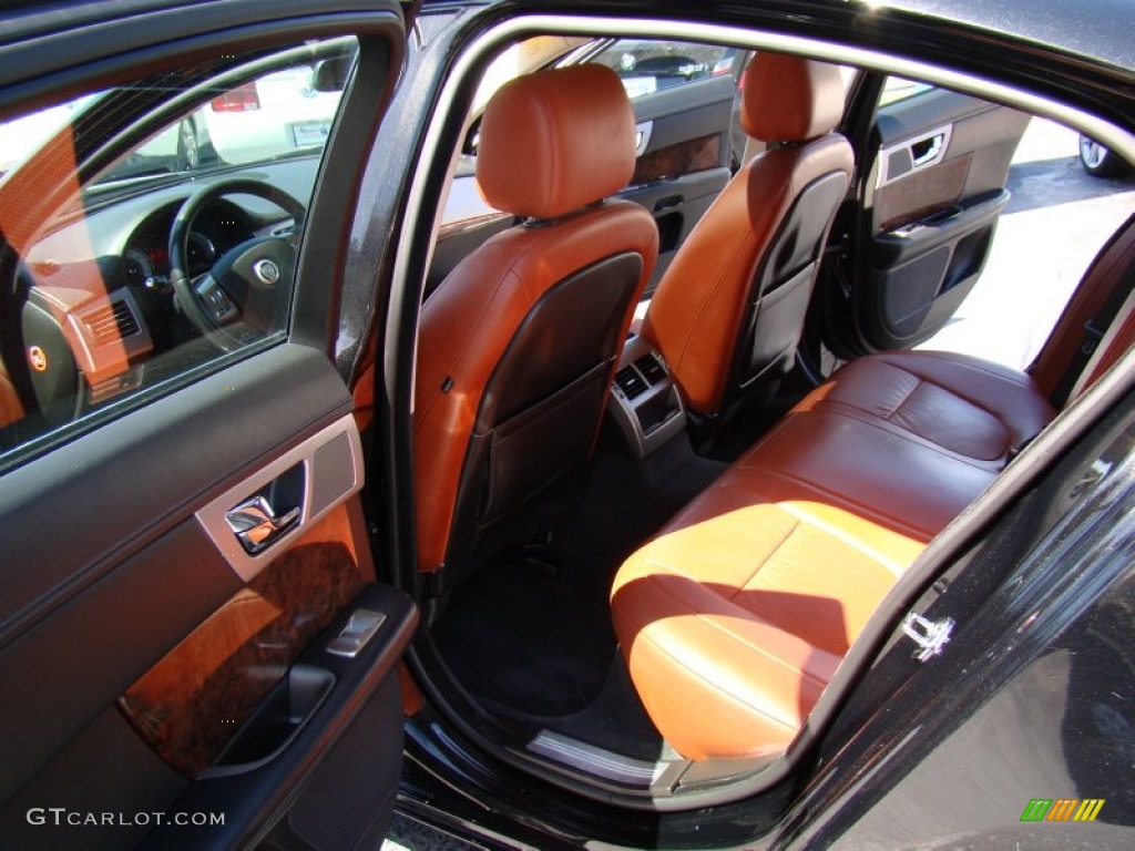 Spice/Charcoal Interior 2009 Jaguar XF Premium Luxury Photo #63816247
