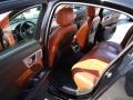 Spice/Charcoal 2009 Jaguar XF Premium Luxury Interior Color