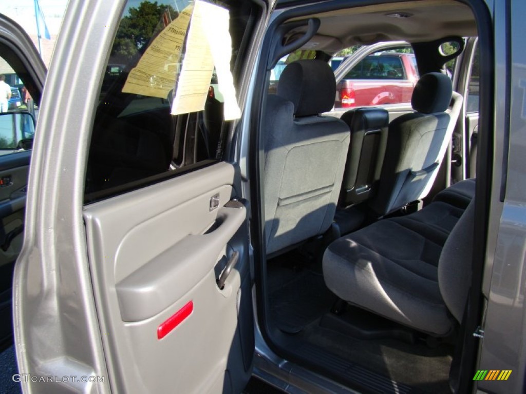 2006 Sierra 1500 SL Crew Cab - Steel Gray Metallic / Dark Pewter photo #10