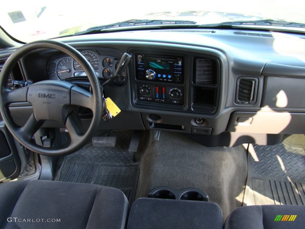 2006 Sierra 1500 SL Crew Cab - Steel Gray Metallic / Dark Pewter photo #13