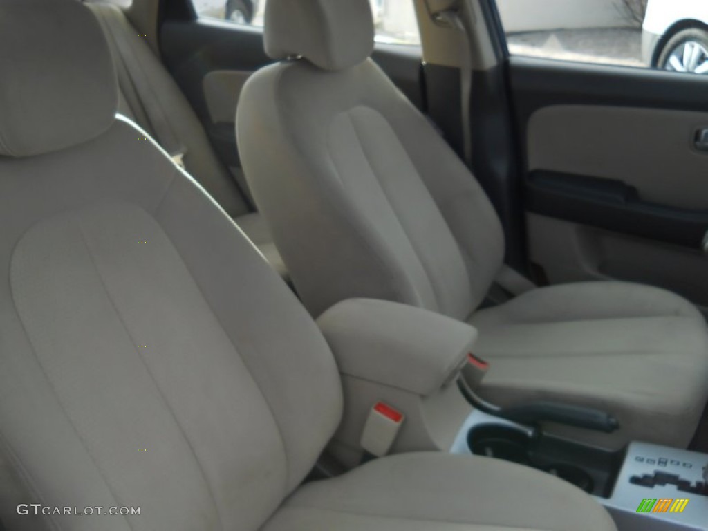 2008 Elantra GLS Sedan - Regatta Blue Metallic / Beige photo #16