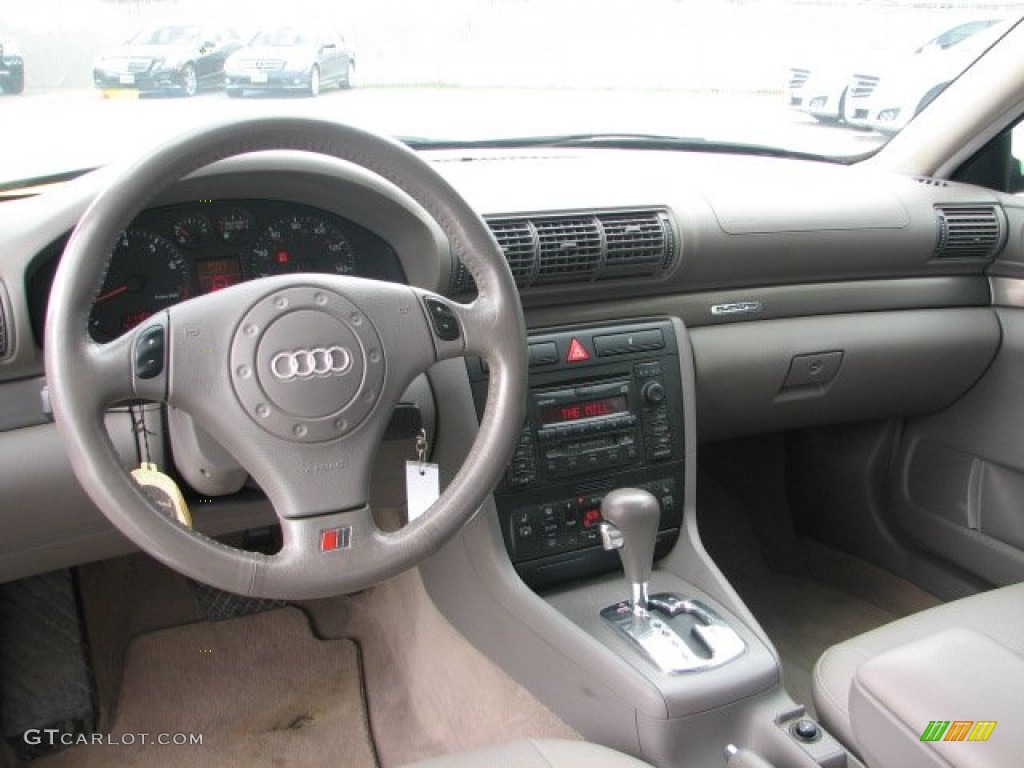 2001 A4 1.8T quattro Sedan - Casablanca White / Clay photo #7