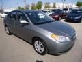 2010 Carbon Gray Mist Hyundai Elantra Blue  photo #7