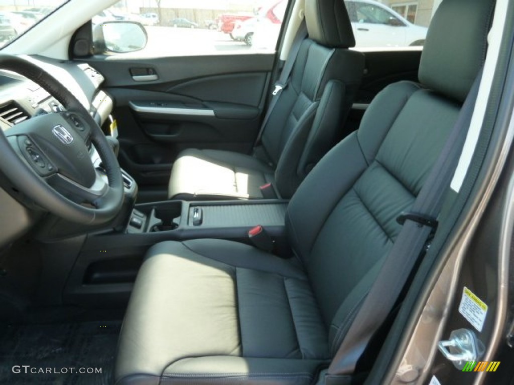 2012 CR-V EX-L 4WD - Urban Titanium Metallic / Black photo #10