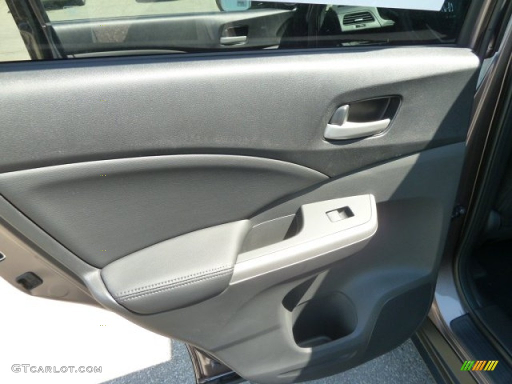 2012 CR-V EX-L 4WD - Urban Titanium Metallic / Black photo #13