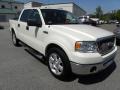 2007 White Sand Tri-Coat Ford F150 Lariat SuperCrew  photo #1