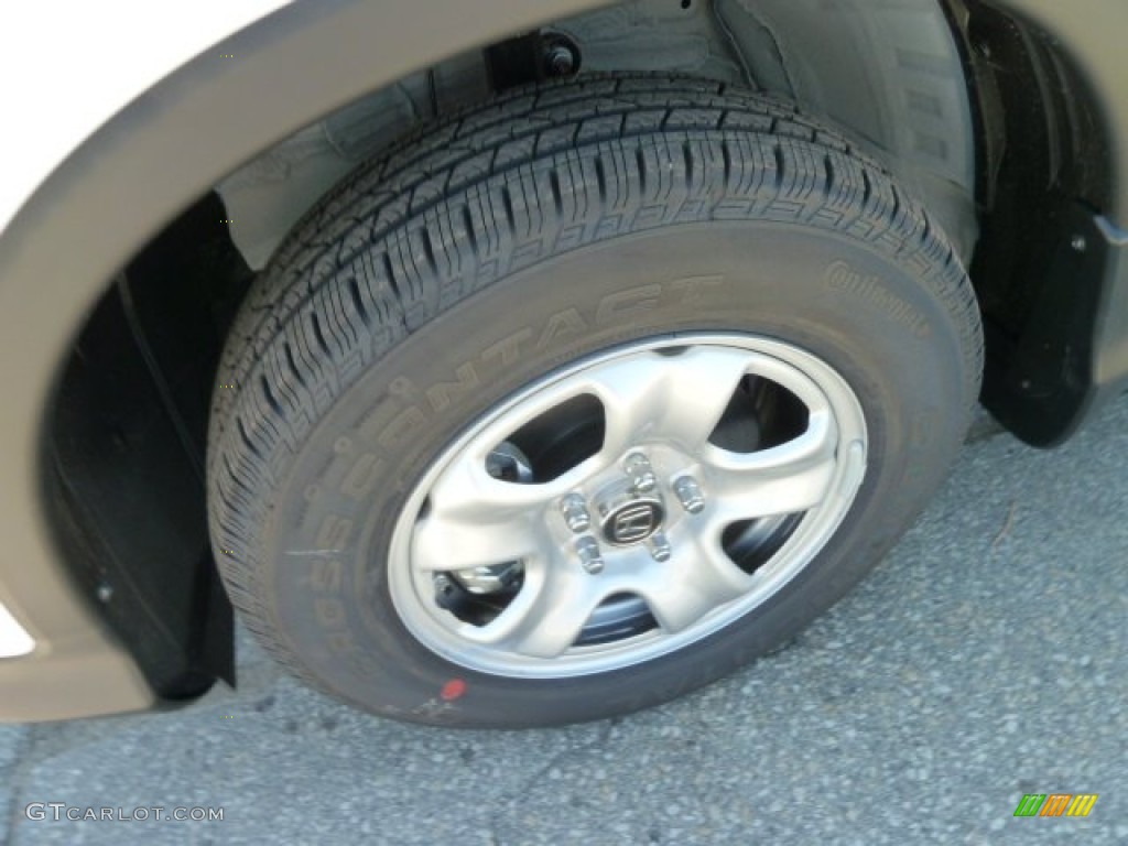 2012 CR-V LX 4WD - Taffeta White / Gray photo #9
